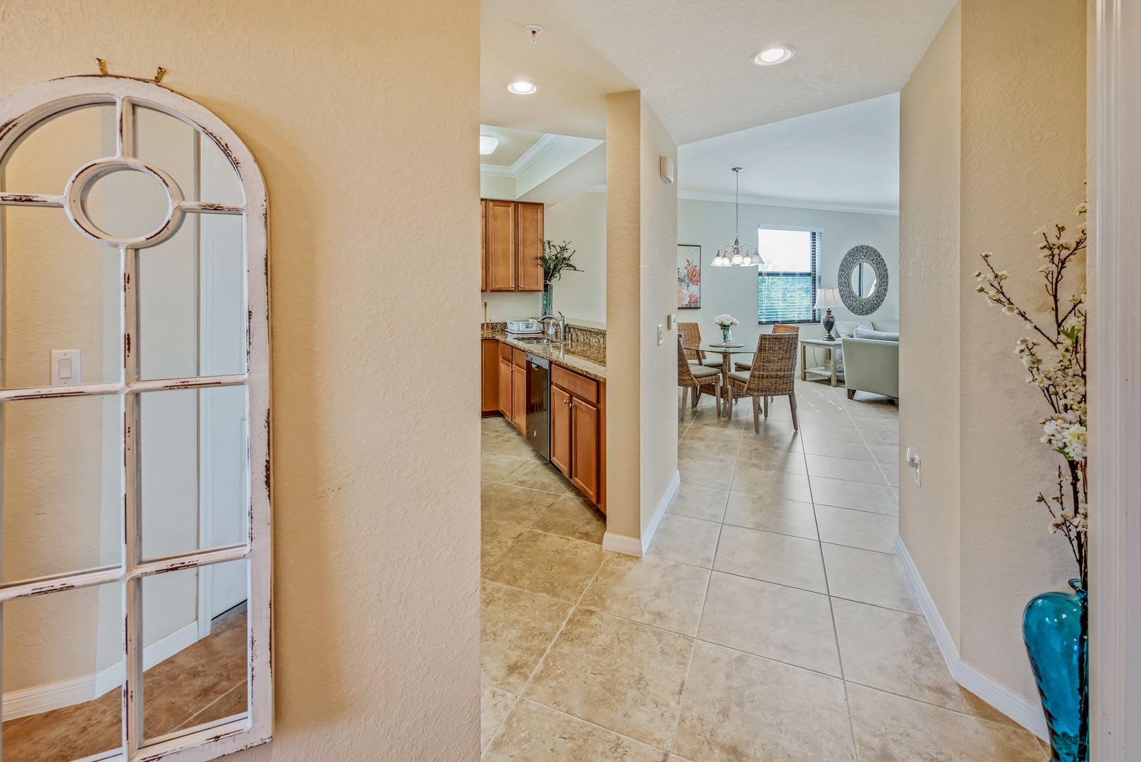 Available now as a turnkey furnished annual 2BR/2BA+Den Condo in Treviso Bay! – photo 5