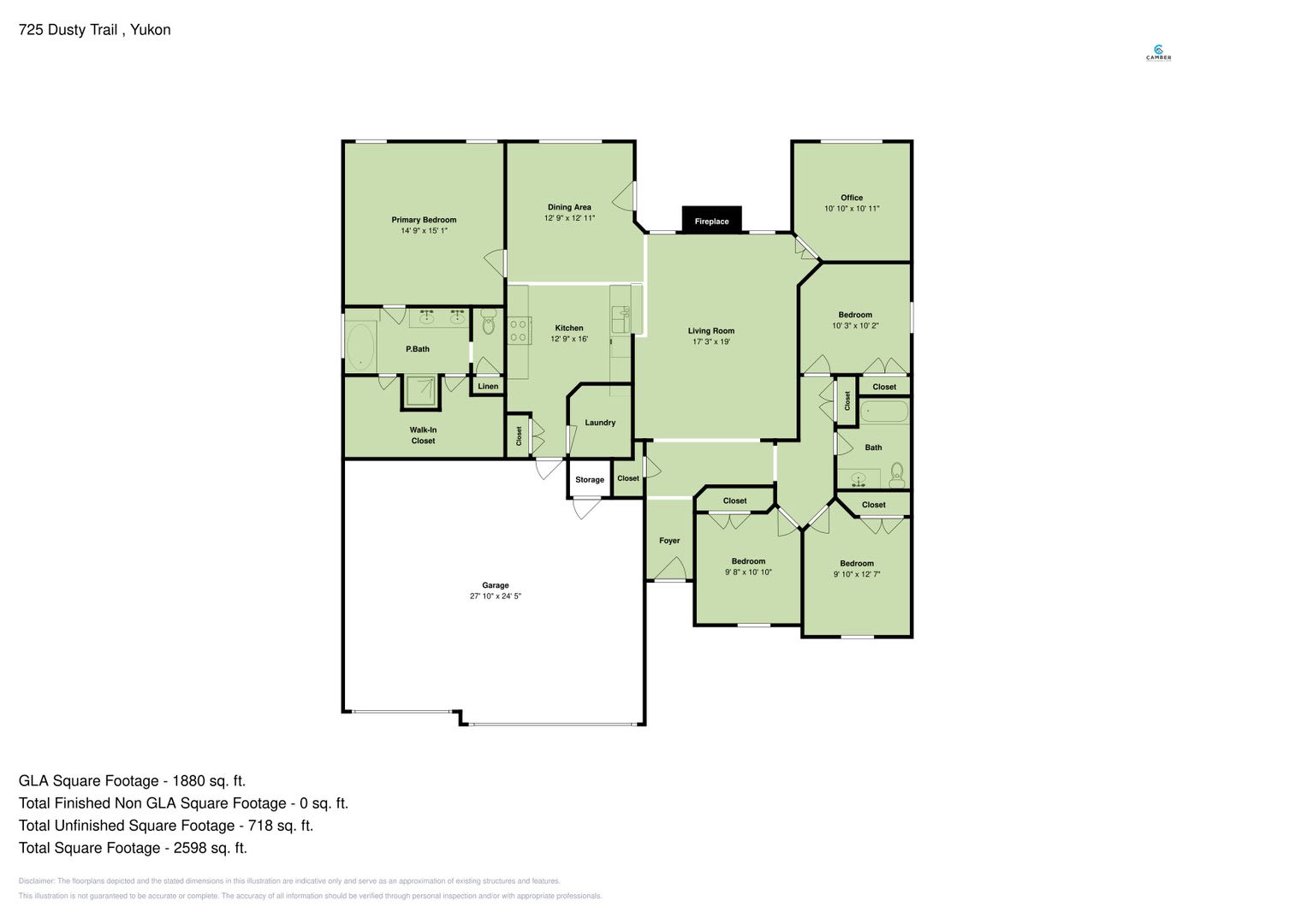 Very Nice 4 Bedroom 2 Bath + Study Home in Yukon Schools – photo 4