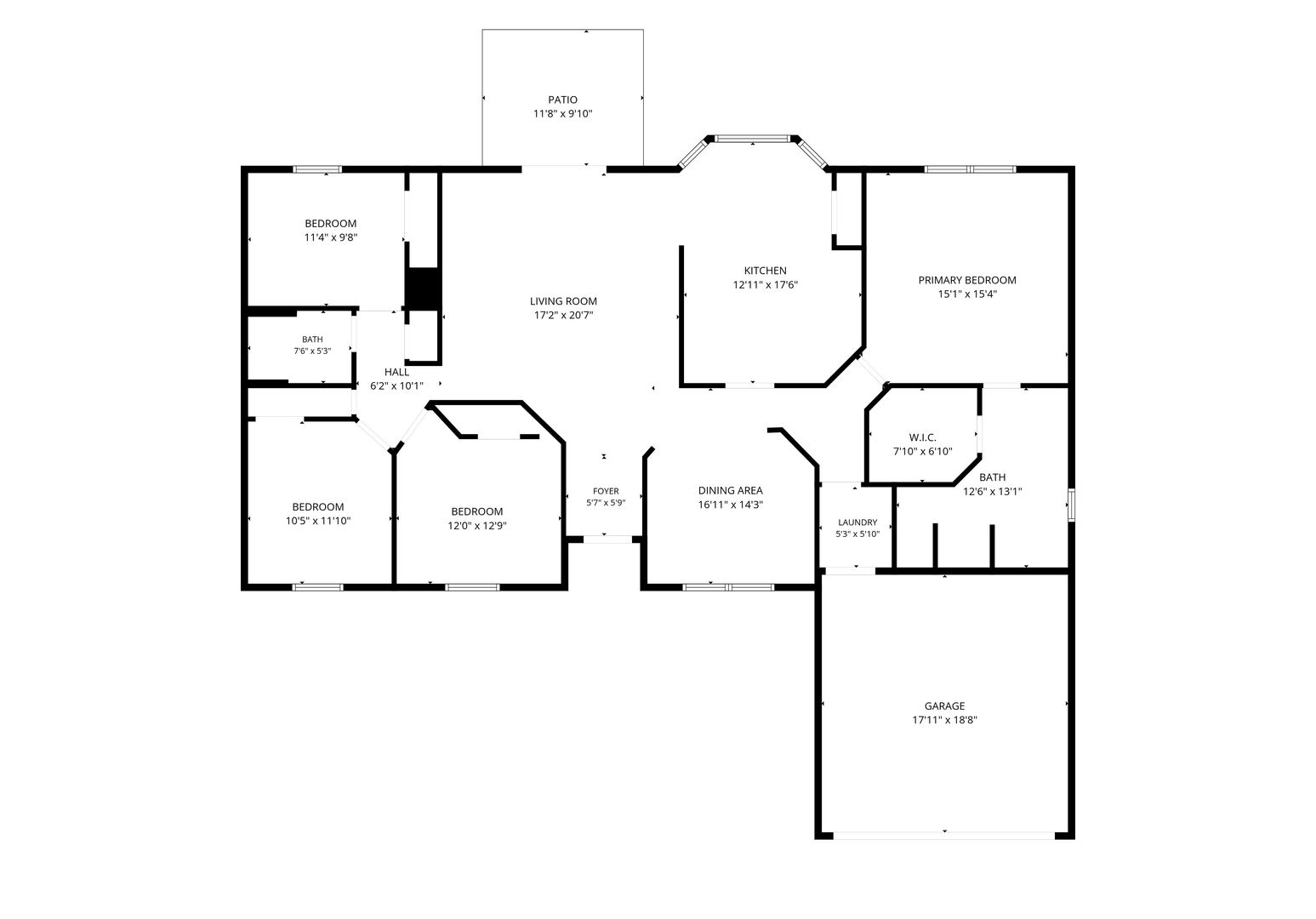 Welcome to This Beautifully Maintained 4/2 Brick Home by the Base! – photo 2