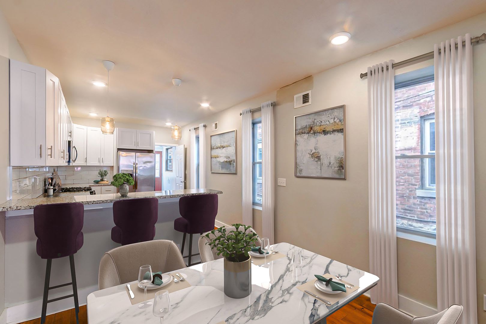 Three Bed Brewerytown Home – photo 2