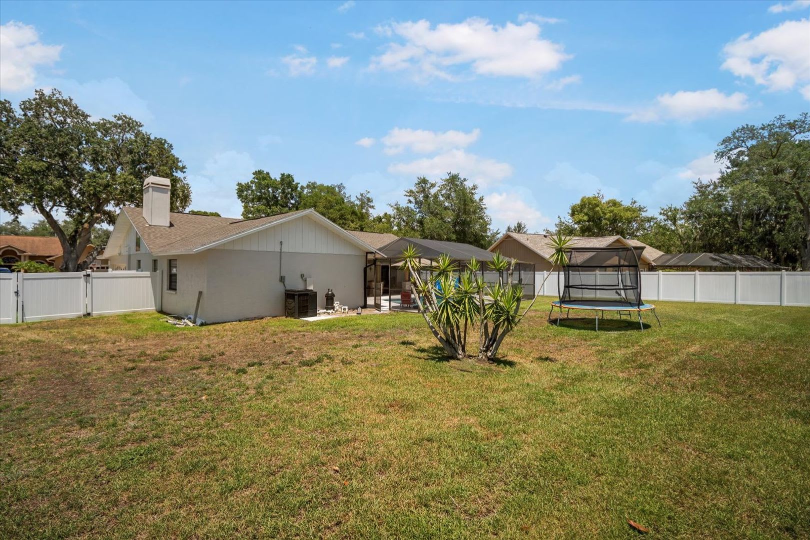 Valrico Pool Home large fence back yard – photo 2