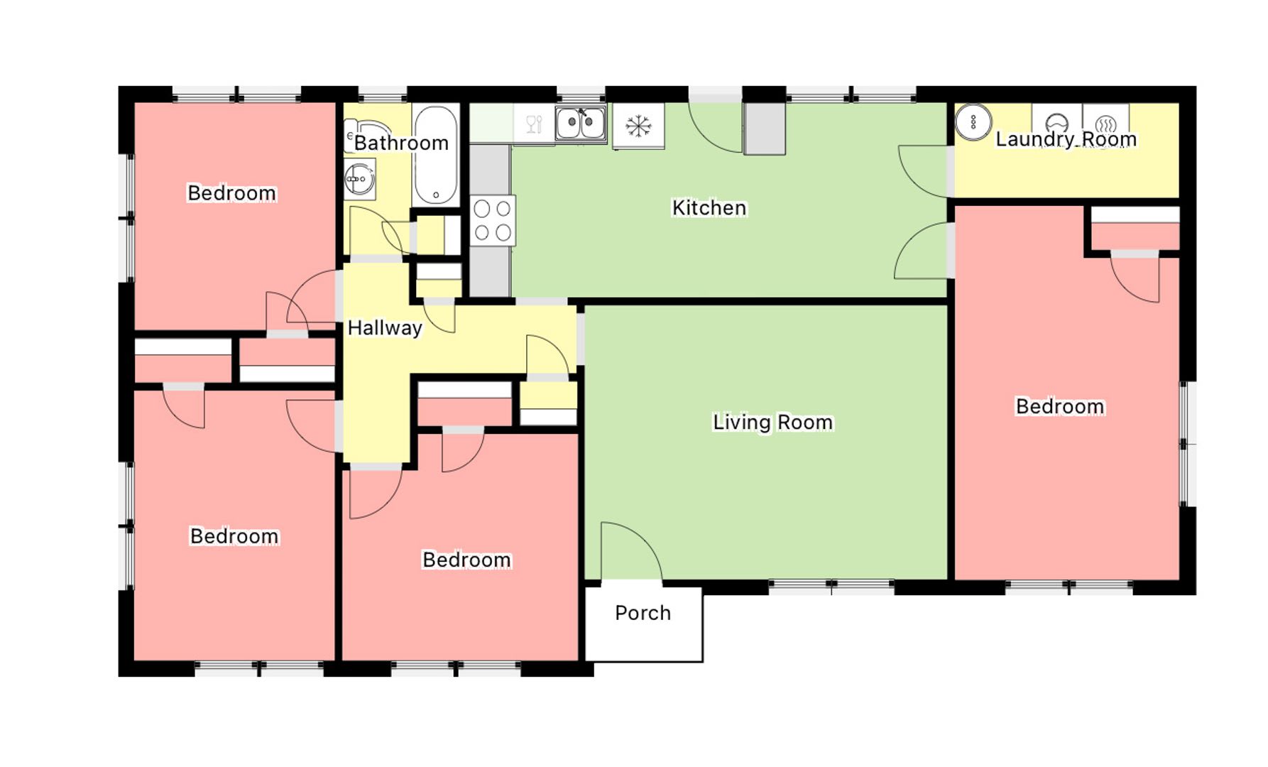 4-Bedroom 1-Bath House in Killough Springs Community – photo 2