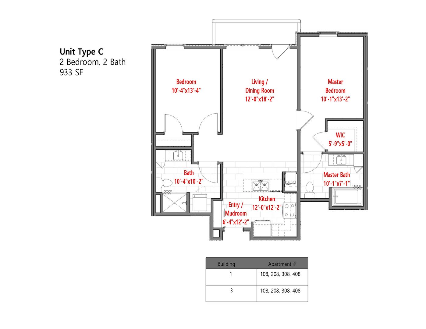 Village At Autumn Pond Ii Newly Constructed 2 Bedroom 2 Bathroom With Balcony – photo 2