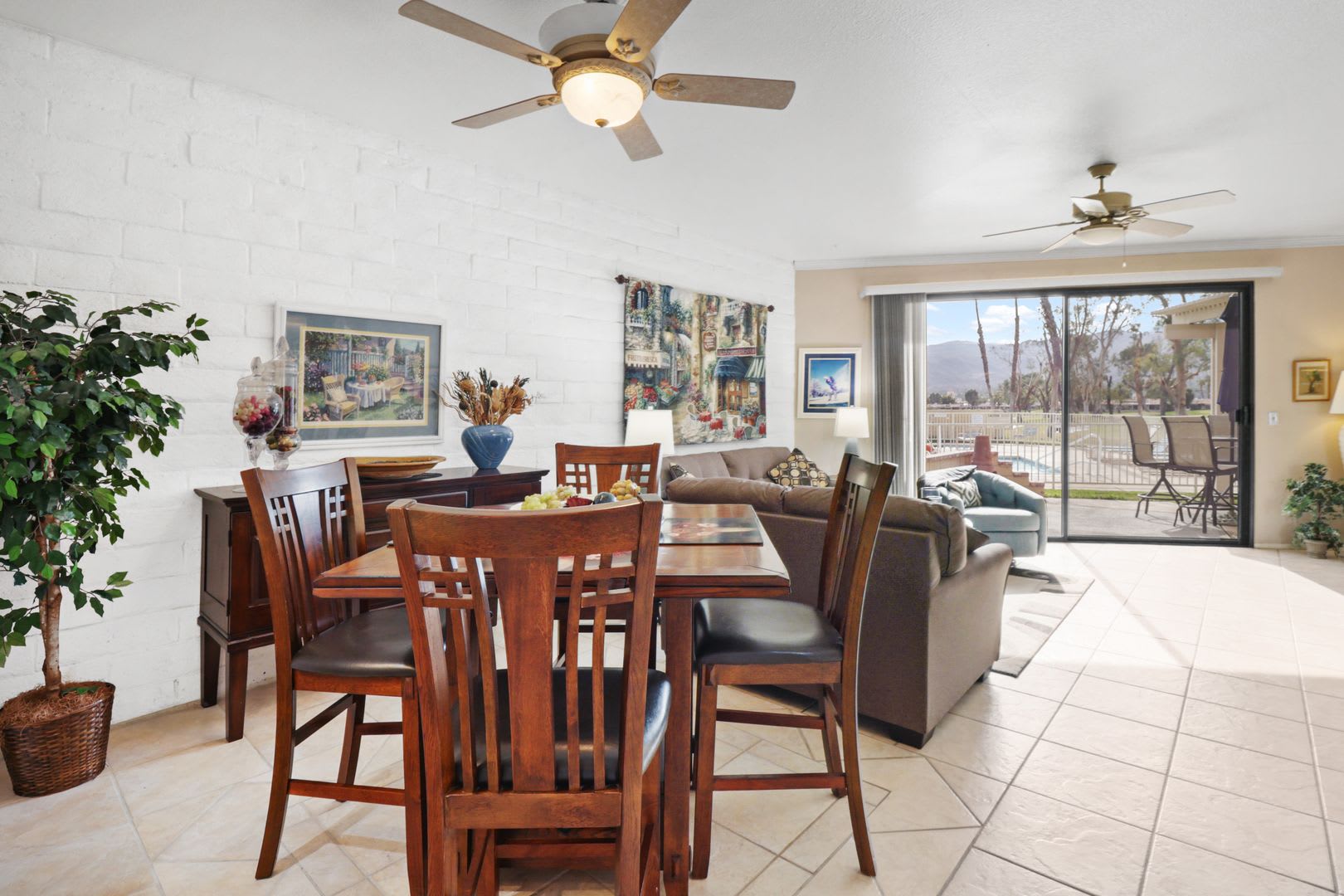 Charming Cathedral City Condo with Territorial Views – photo 4