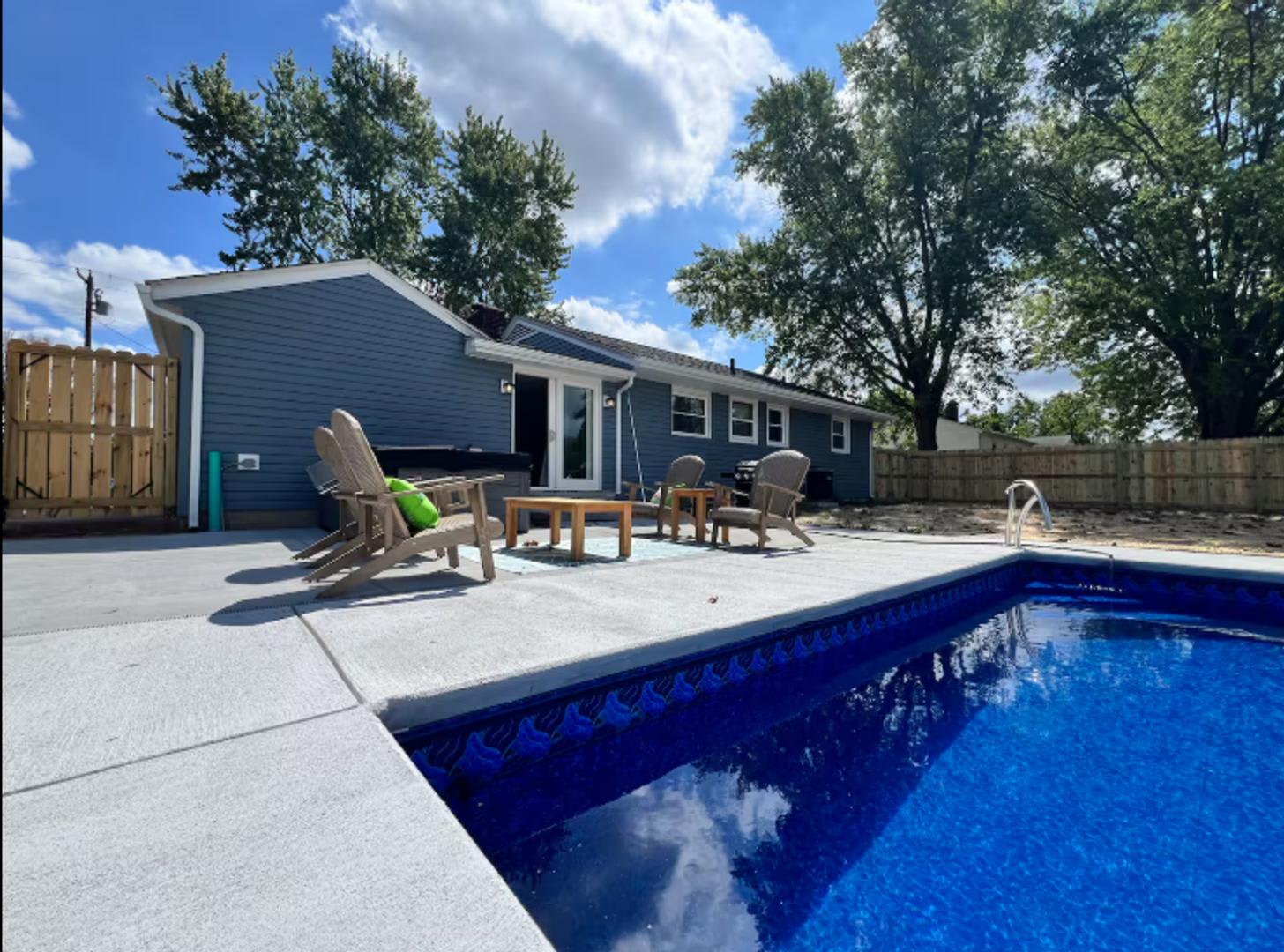 New Pool! Just vibes by the pool. Fully fenced yard – photo 2