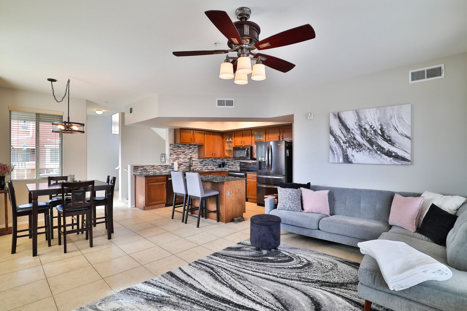 Furnished 2 bed / 2.5 bath Gilbert Condo in Gated Community w/ 2 pools. – photo 3