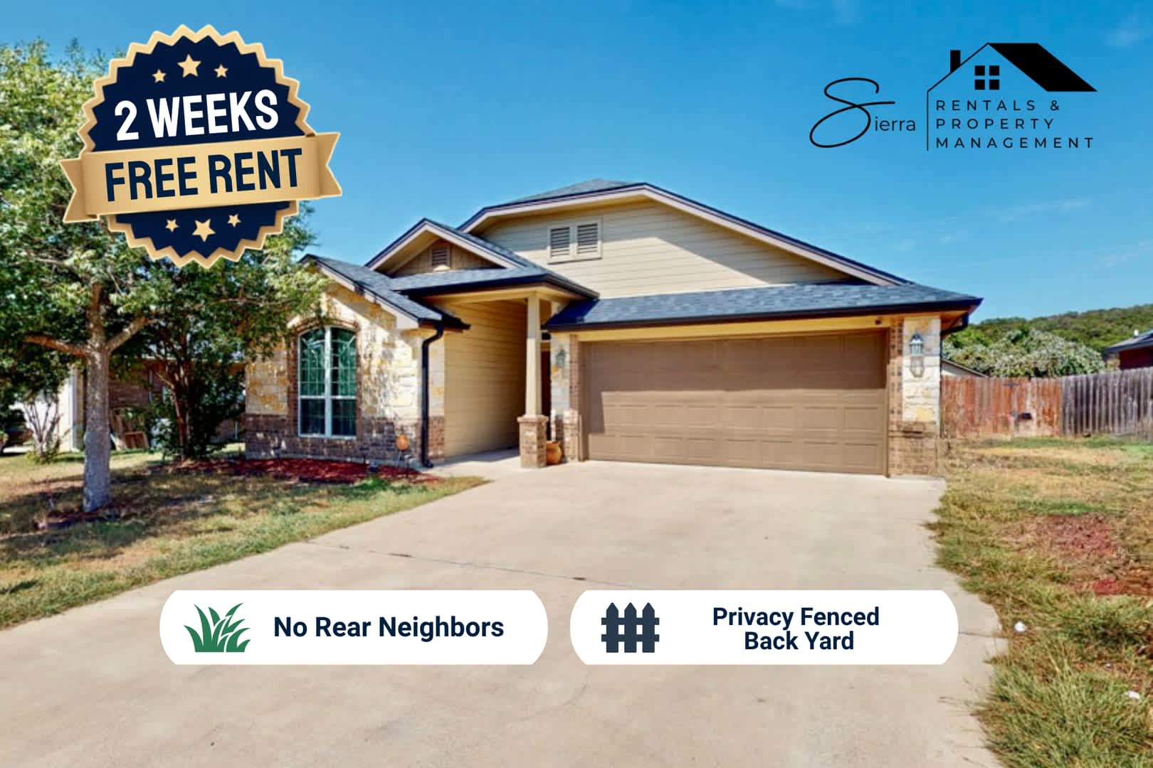 Limited Time Move In Special Two Weeks Free Rent Spacious 3 Bedroom 2 Full Bath With Attached 2 Car Garage Single Family Home In Desired Good Night Ranch – photo 1