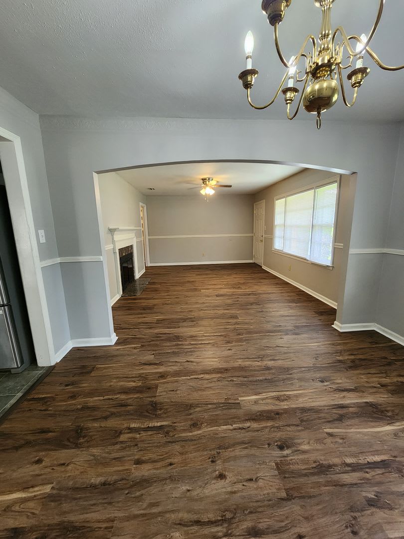Spacious 4BR/2BA Brick Home with Fireplace, Large Island! NEW LVP Floors throughout! – photo 2