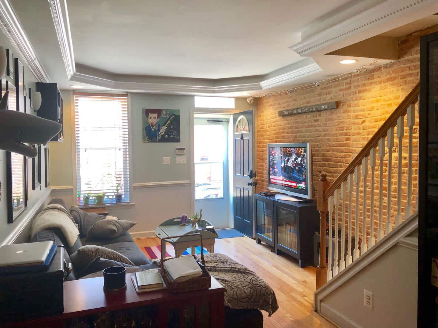 1 Month Free Rent On A 12 Month Lease Charming 2 Bedroom 1 5 Bathroom Townhome In Federal Hill W Rooftop Deck – photo 3