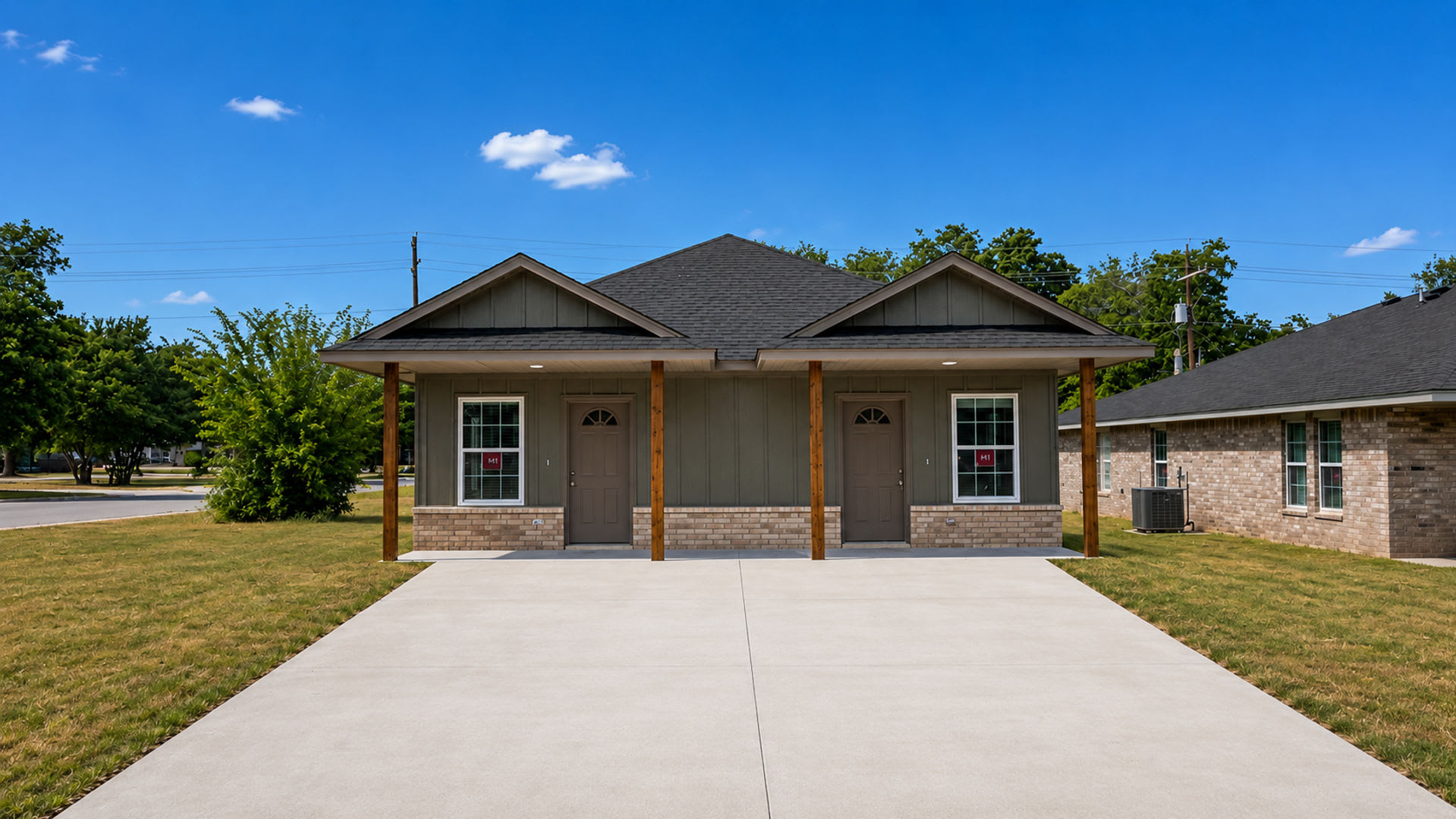 NEWLY CONSTRUCTED 2-BEDROOM SHOTGUN DUPLEX IN NW LAWTON! – photo 1