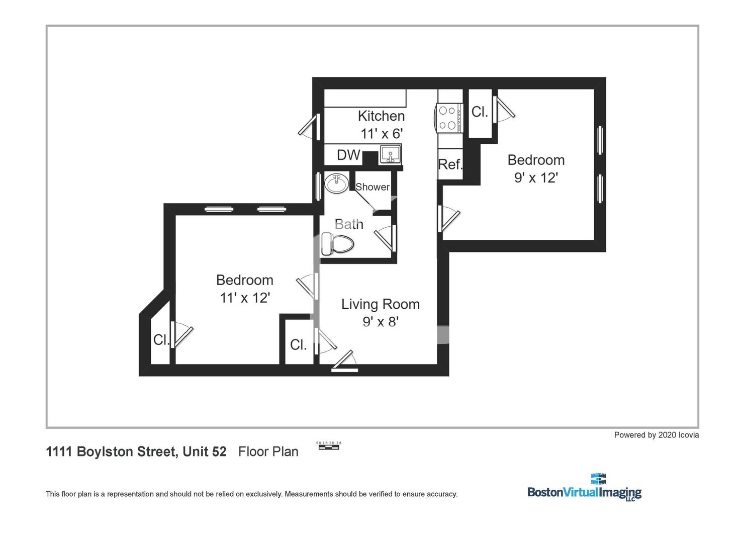Nice 2 bed steps from Berklee College – photo 5