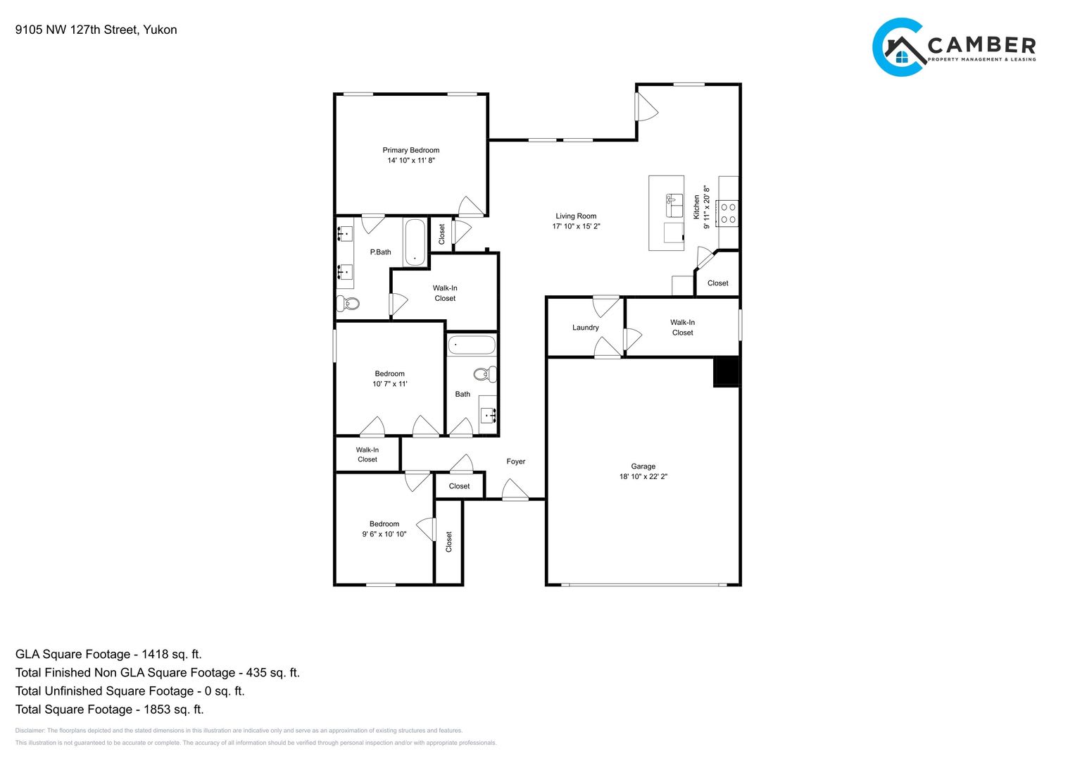 Leasing Special Luxury New 3 Bedroom 2 Bathroom W Study Home In Piedmont Schools Neighborhood Park And Basketball Court – photo 4