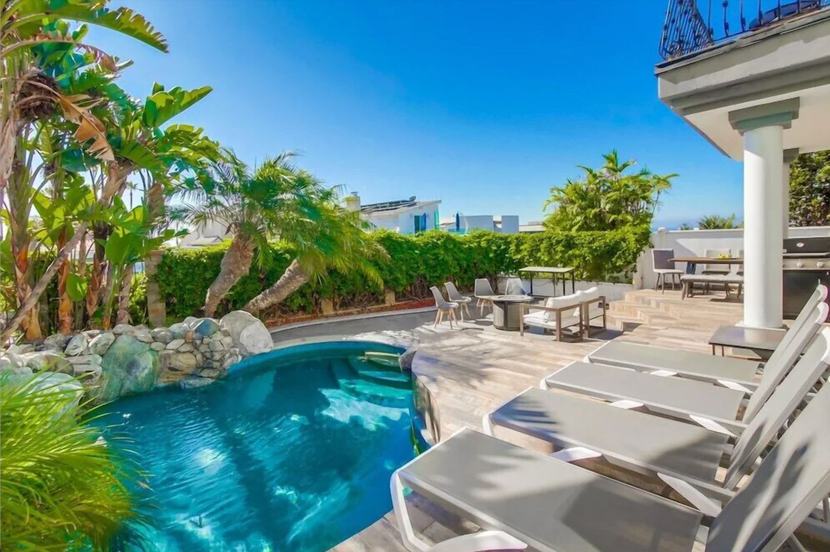 Luxury Bird Rock Retreat 3Br Oasis W Pool Ocean Views Walk To Dining Furnished Month Month Lease – photo 3