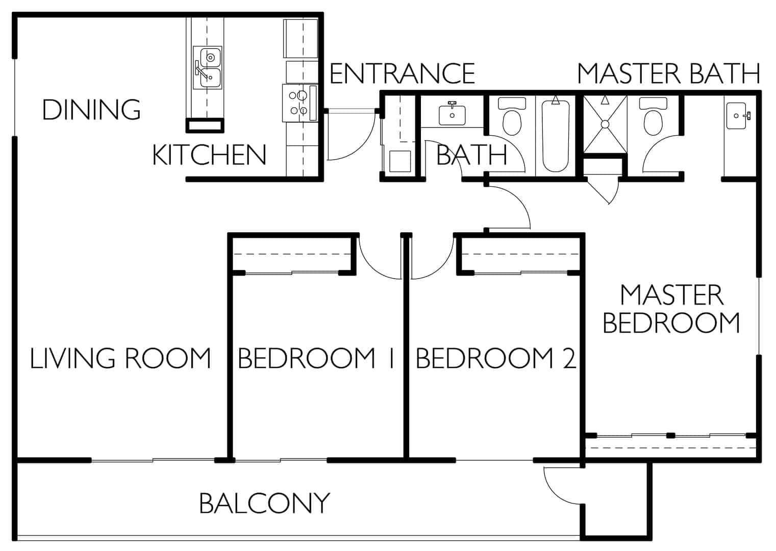 Cozy condominium in Blossom Valley. Hardwood floor, dishwasher, balcony. – photo 3