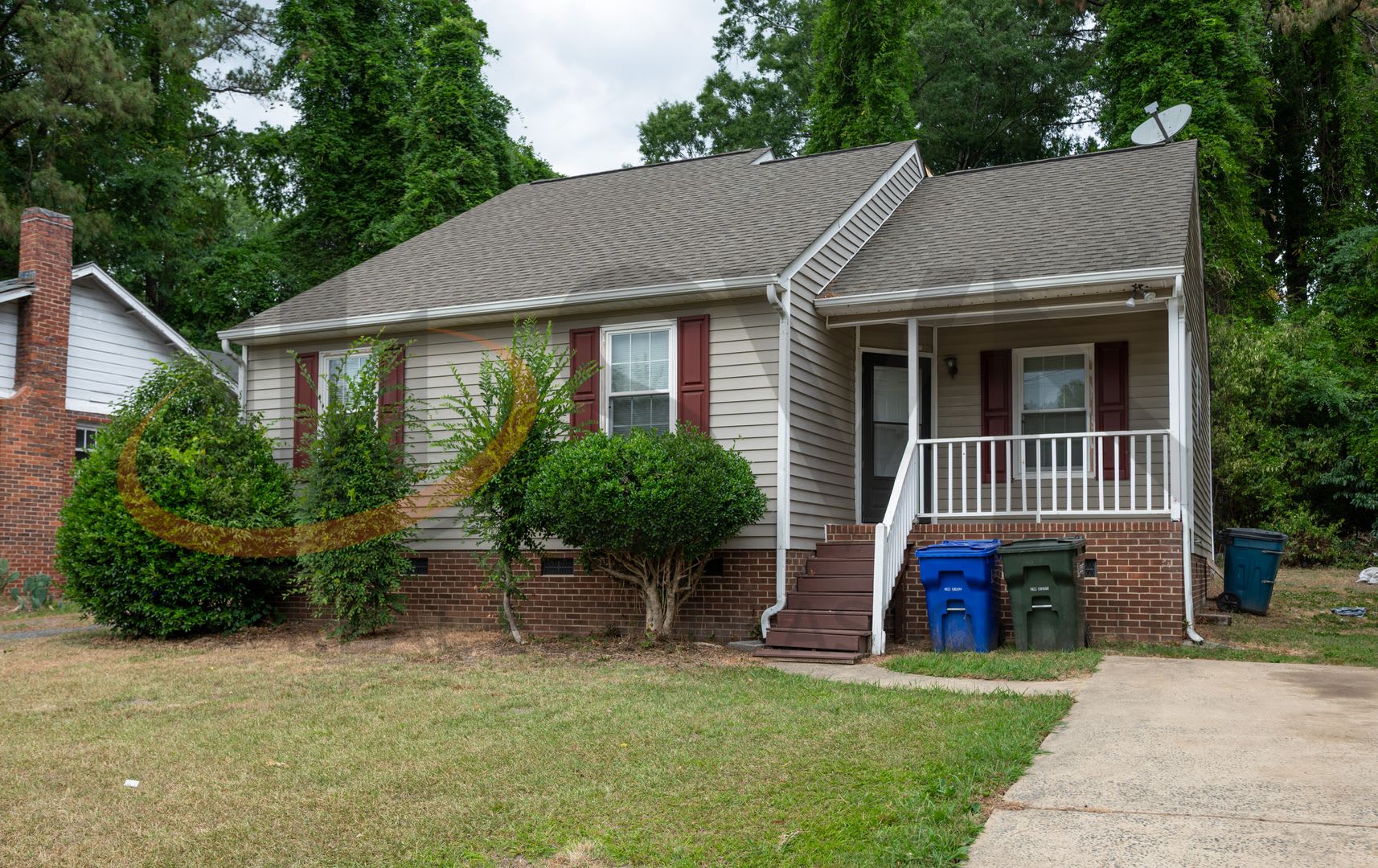 3BR, 2BA Durham Home with Deck and LVP Flooring – photo 1