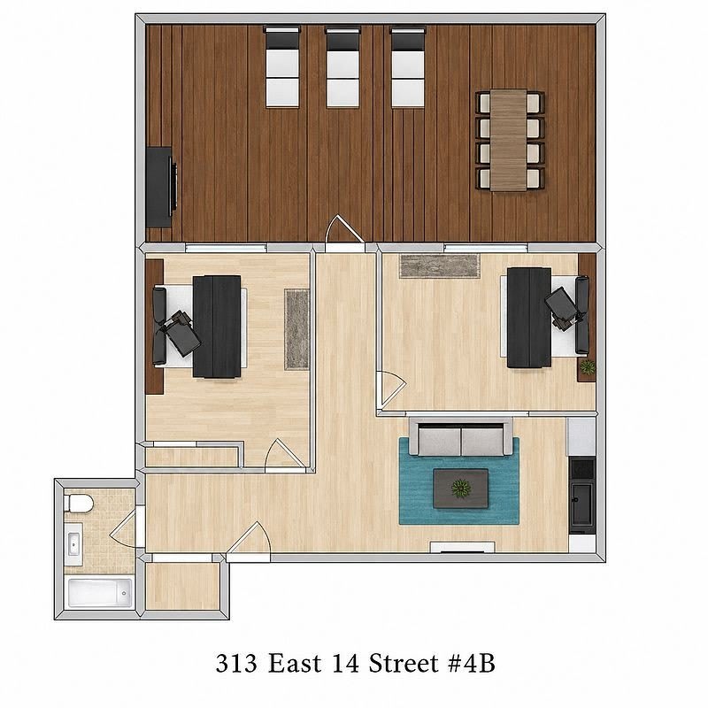 313 E 14th Street – photo 4