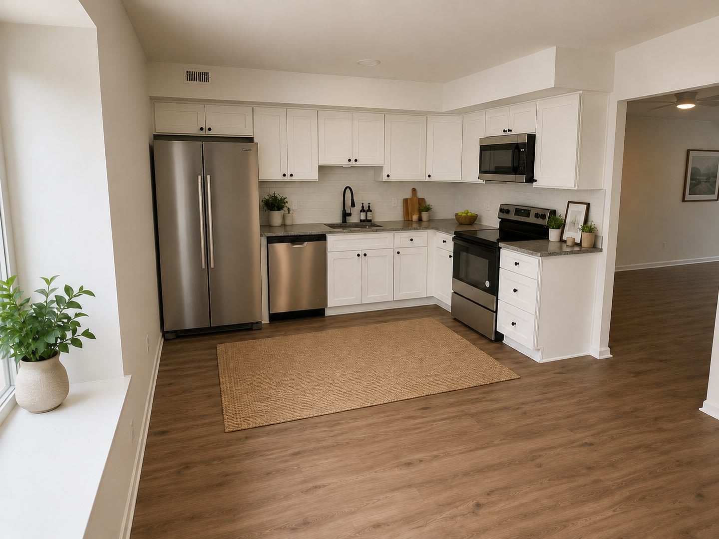 Village Shires Townhome completely Renovated 3 Beds 1.5 Bath Available 9/1 – photo 2