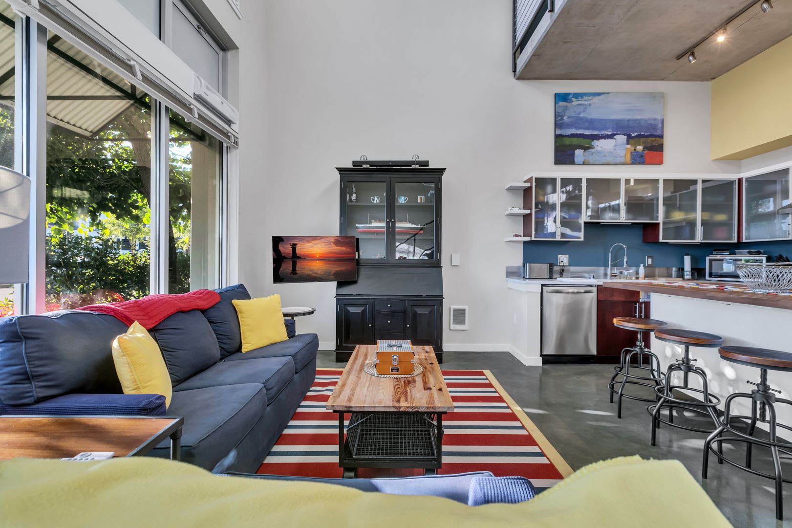Work/Live Loft at Burien Town Square, Furnished or Unfurnished options – photo 3