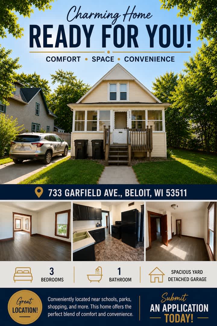 3 Bedroom 1 Bathroom Single Family Home – photo 1