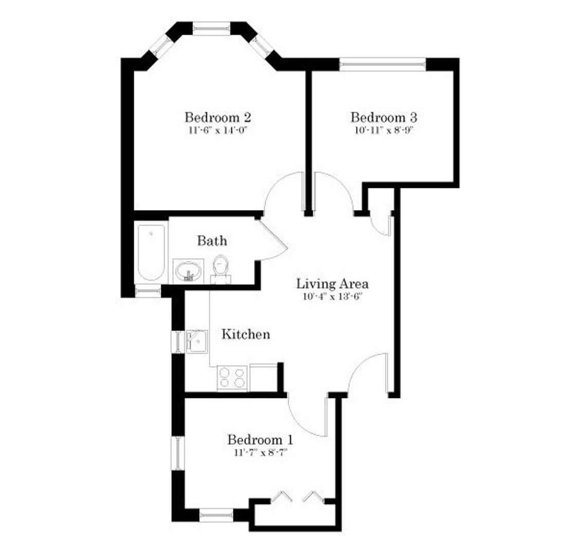 Fabulous Apt Near Bu Campus 500 Rebate Avail Ht Hw Included Laundry Available – photo 2