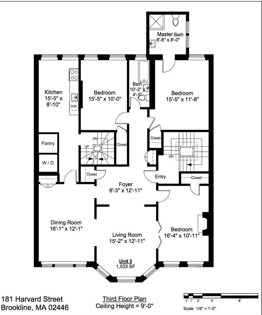 Nice 3 bed in Brookline – photo 2