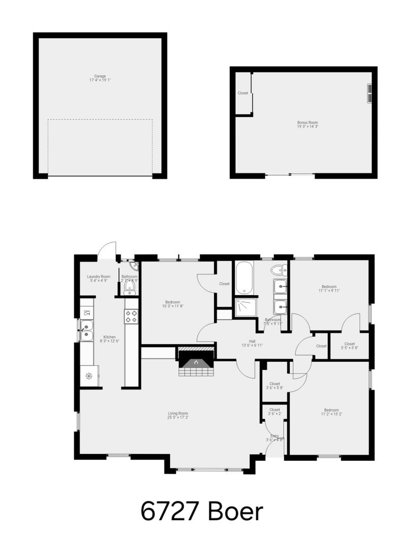 Beautiful 3 Bed 1 5 Bath House With Remodeled Bathroom And Detached Bonus Room Office Available Now – photo 2