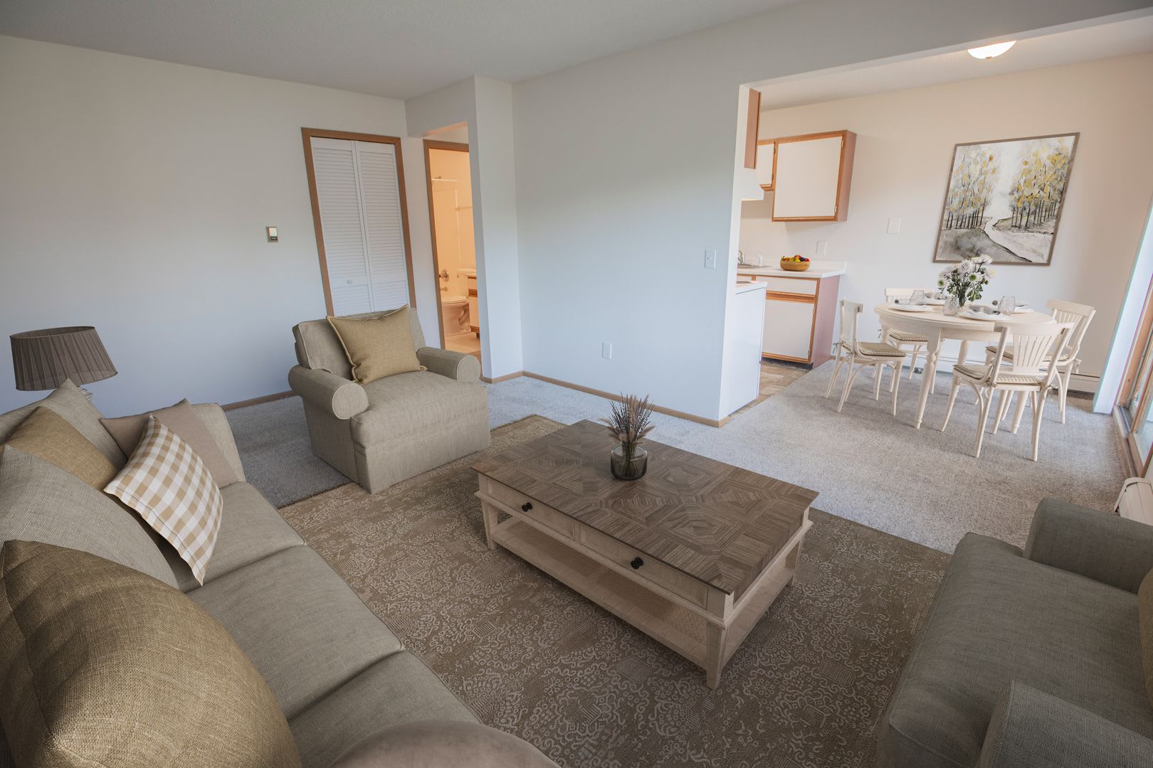 2 Bedroom available at Woodridge Apartments in Northfield – photo 4
