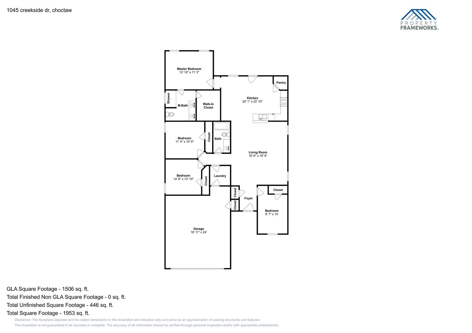 Very Nice 4 bedroom 2 bath home in Choctaw schools – photo 2