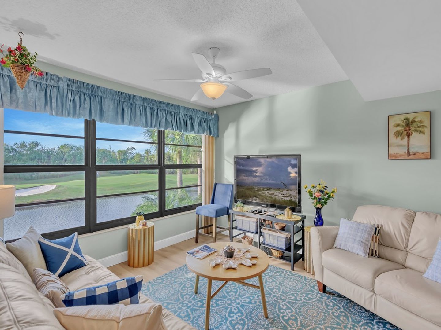 55+ Golf Views Furnished 2/2 Condo Annually or Seasonally – photo 5