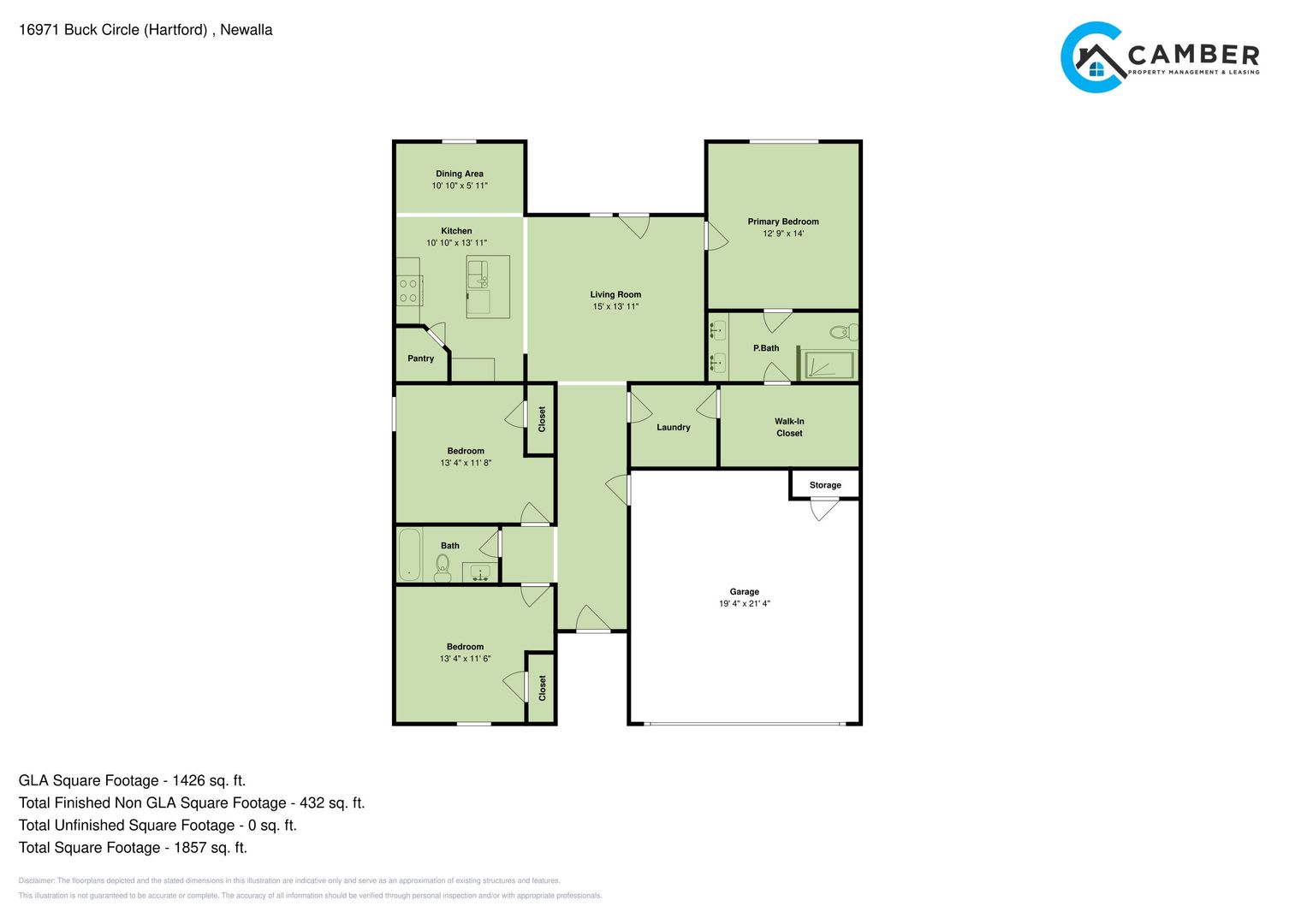 Beautiful 3 Bedroom, 2 Bathroom on a 1.91 Acre Lot in Ridge Creek Addition! – photo 5