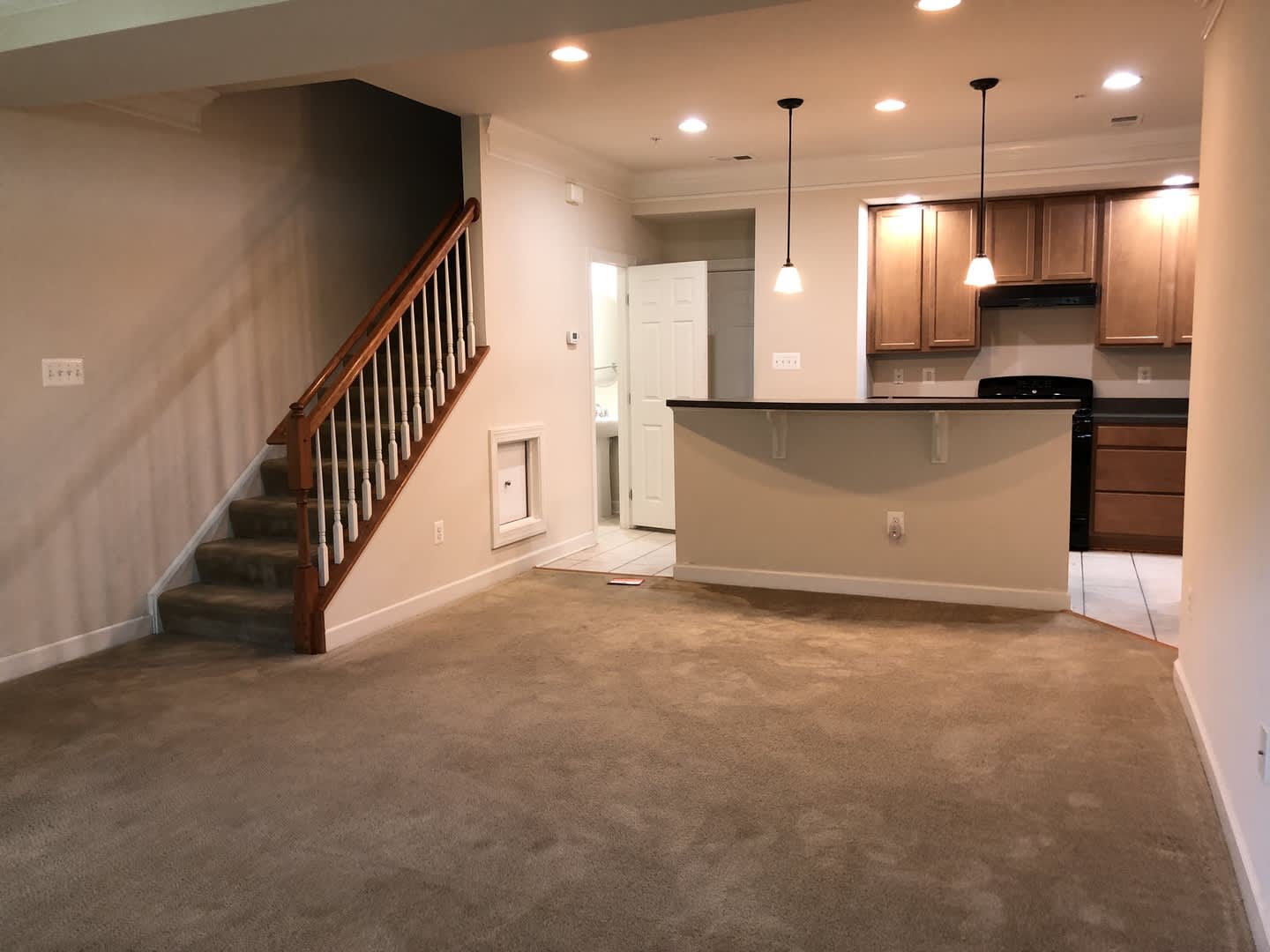 2 Level Townhouse/condo with one car garage in the Watkins Mill Town Center – photo 2