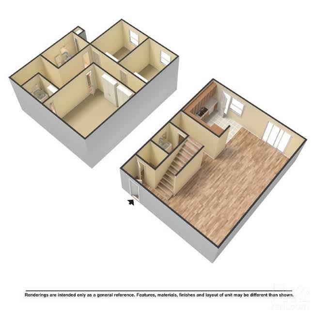 3 Bedroom 1 1/2 Bath Townhomes – photo 2