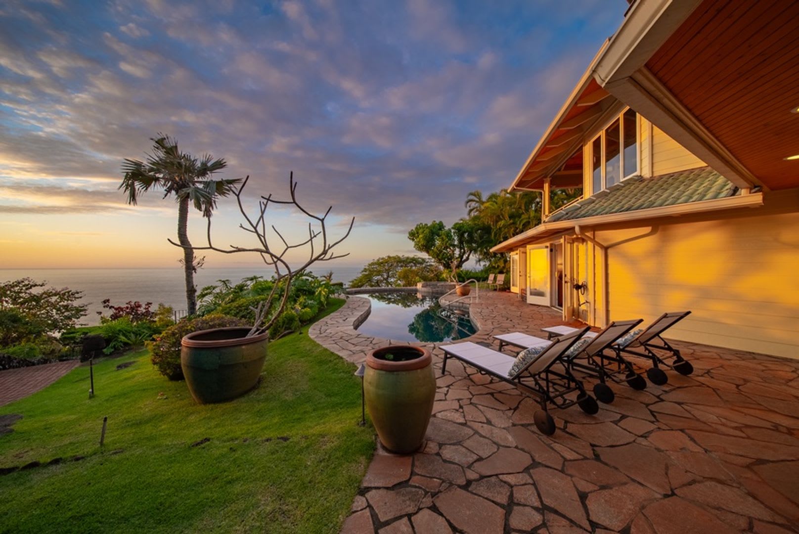 Ka Hale Hau’oli: Private Gated North Shore Home w/ Pool, Hot Tub, Lanais & Views – photo 1