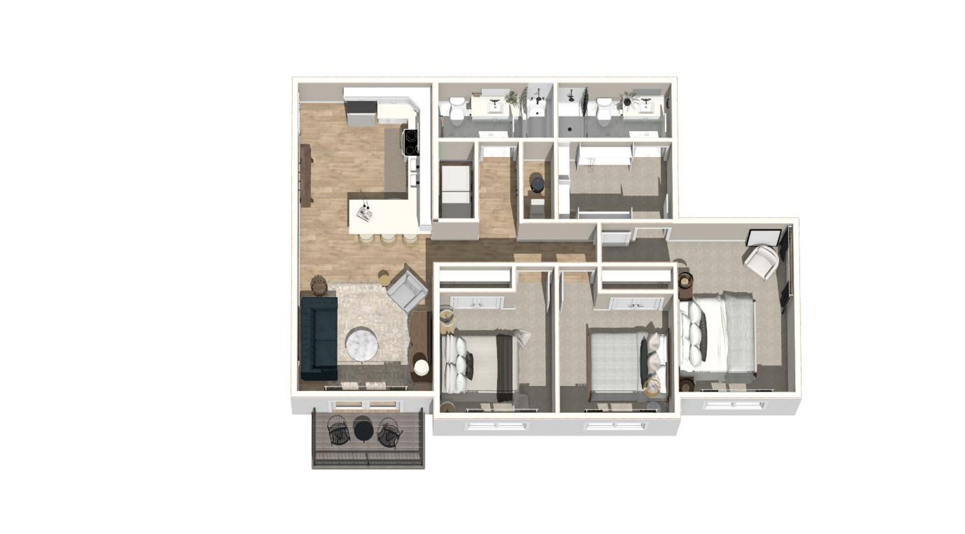 The Cumberland Of Columbus Modern Look In A Convenient Location 1 2 Bedroom Apartments Pet Friendly – photo 5