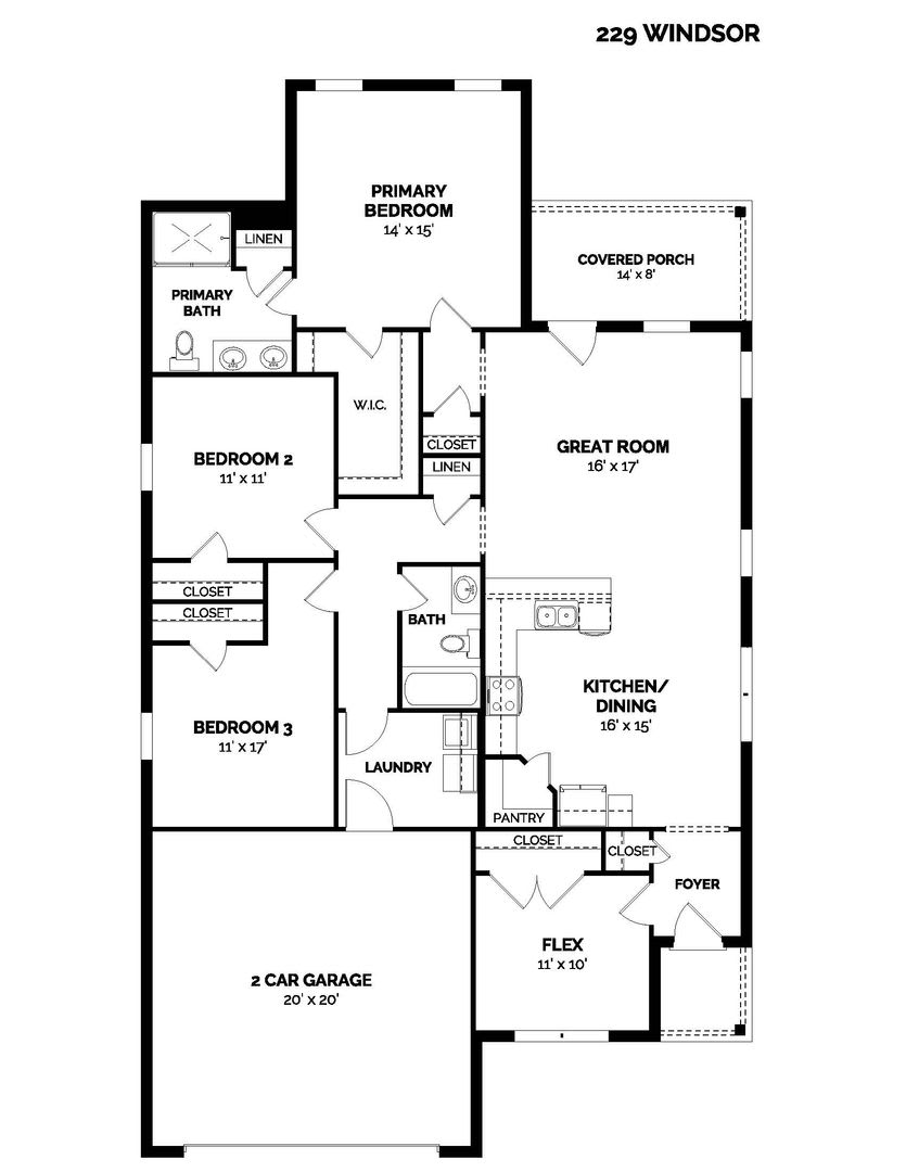 Brand New 3Br 2Ba Home In Westridge Crossing – photo 3