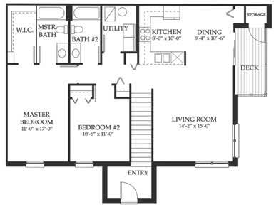 Douglas Fir-2Br/2Ba Rental Home-2nd Floor – photo 2