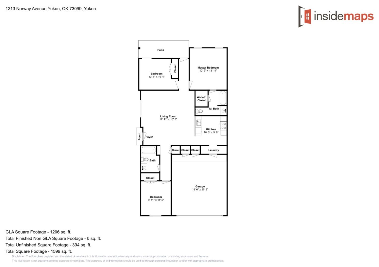 Very Nice and Spacious 3 Bedroom 2 Bath Home in Mustang Schools – photo 3