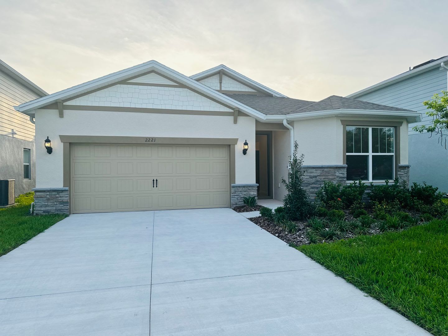 Welcome to this BRAND NEW 4-bedroom, 2-bathroom home located in the community of Canopy Terrace – photo 1