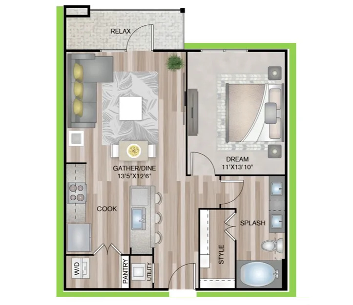 Granary Flats – 1318