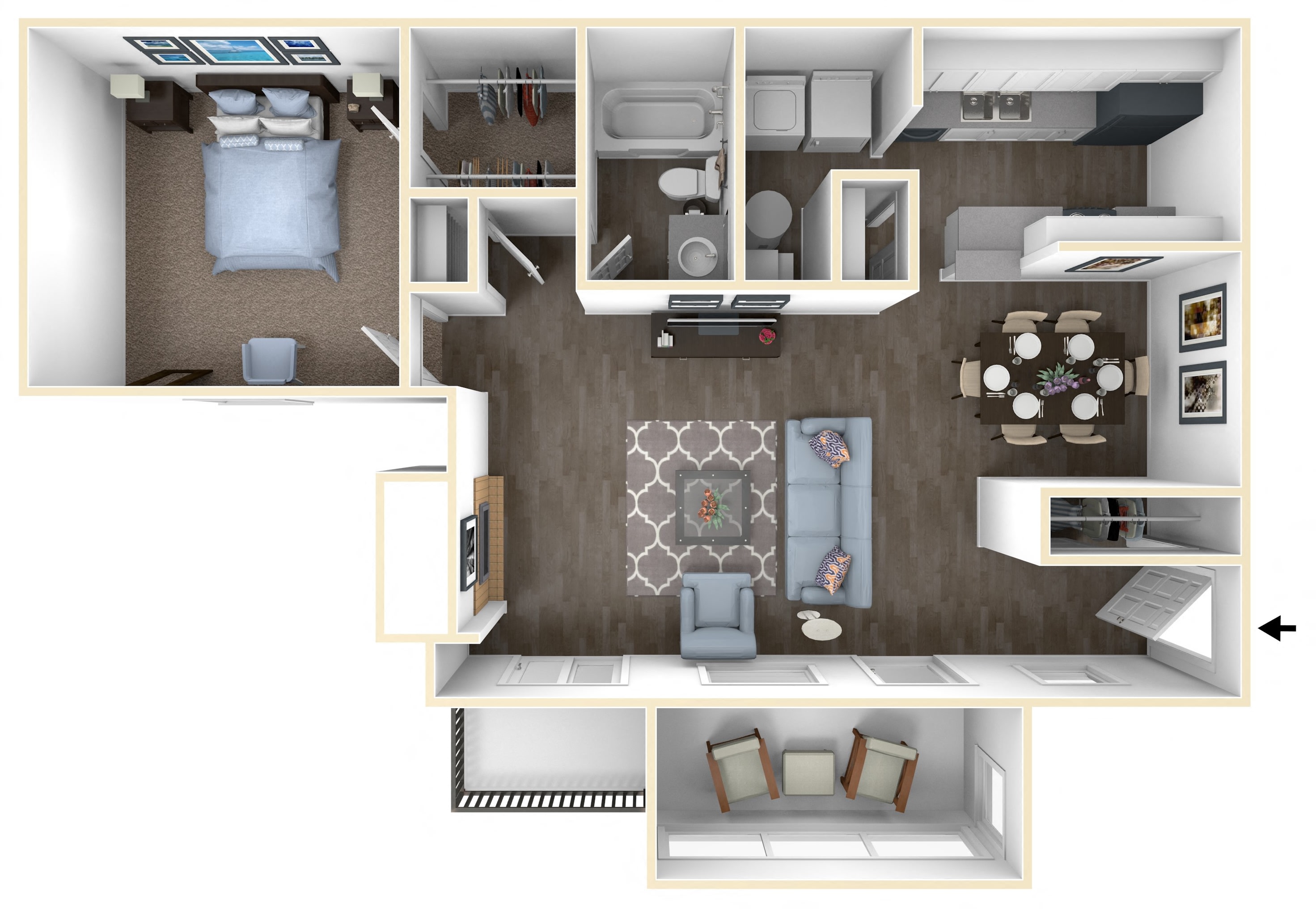 Sutter Lake Apartments – 3610
