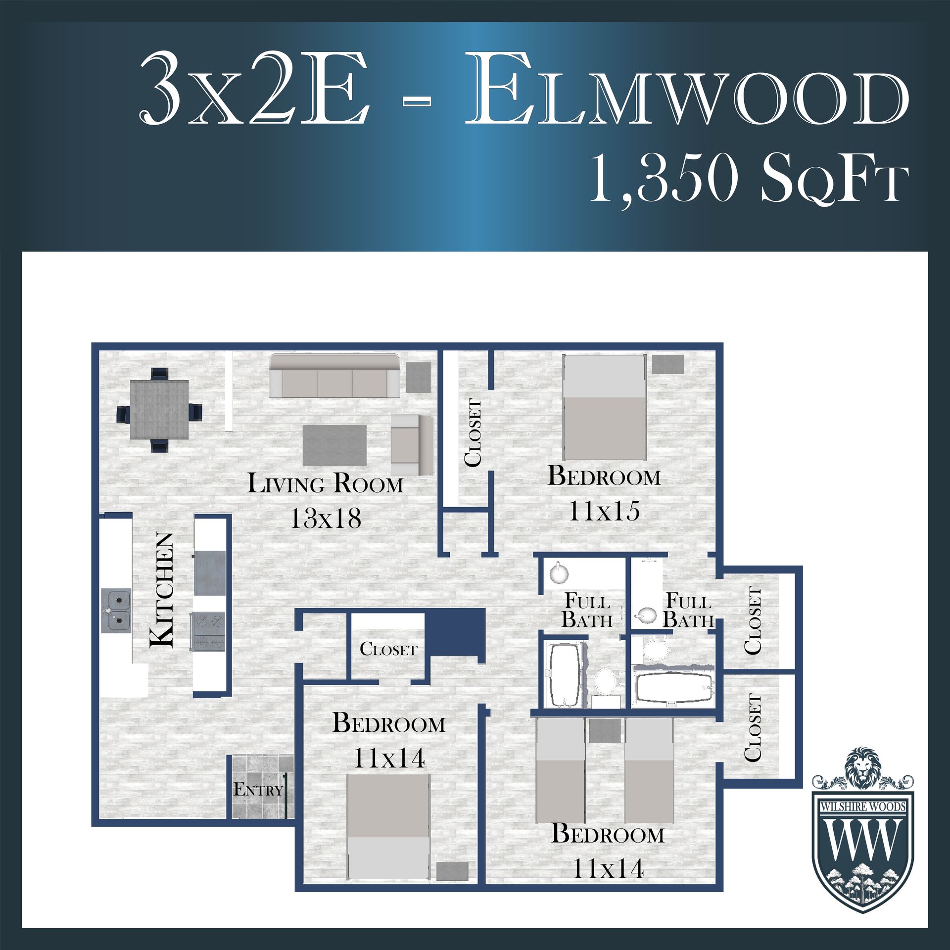 2530 Harry Wurzbach – 3 beds, 2 baths, $1300