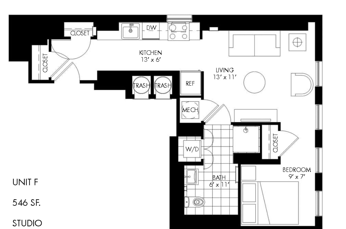 Square 50 Apartments – S2 60%