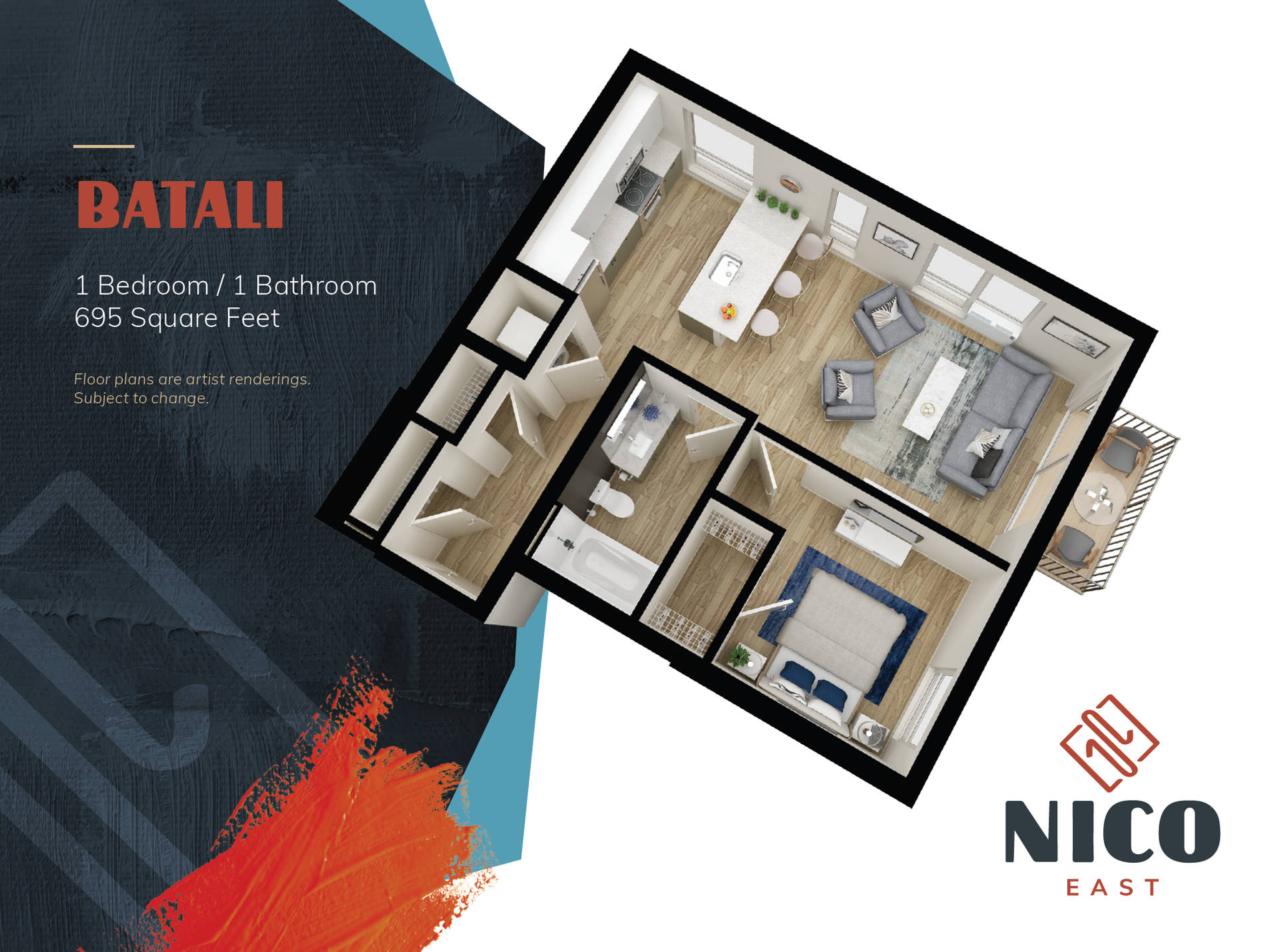 Nico East Apartments – E432