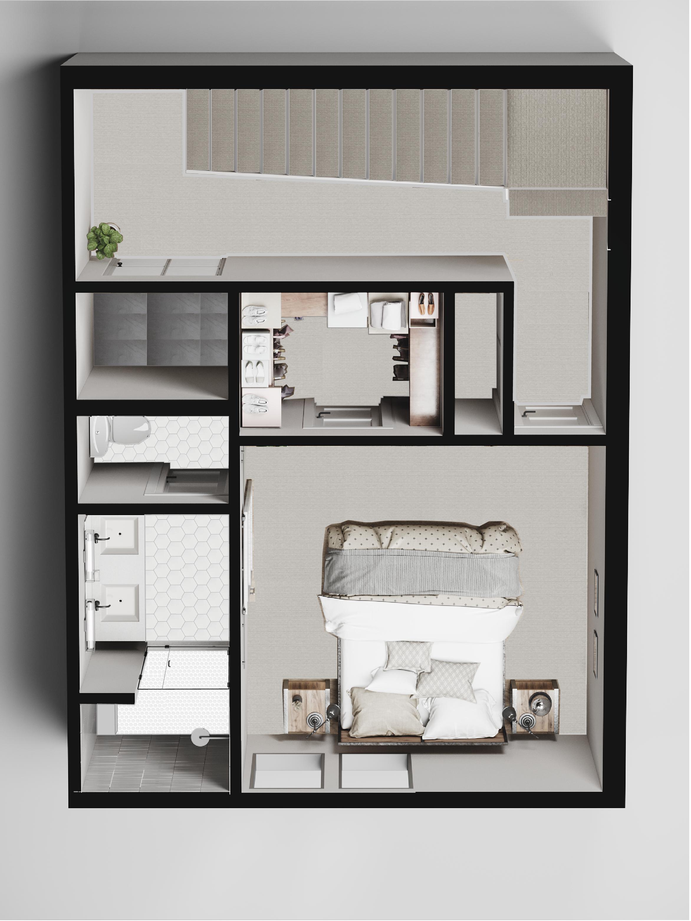 Jefferson Park 33 – 1 Bedroom, 1 Bath + Den