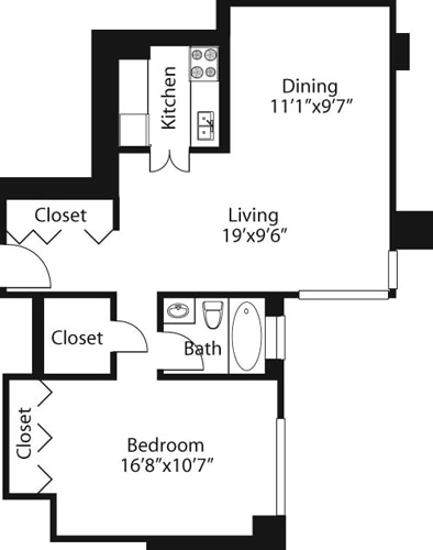 Parc East Apartments – 25A