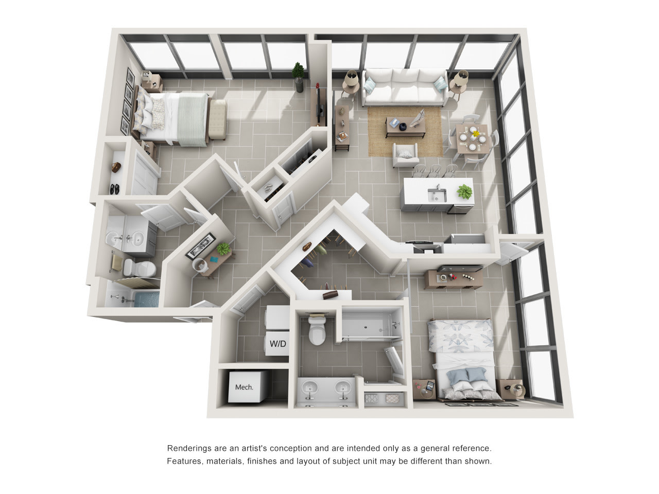 Icon Norfolk Apartments – 603