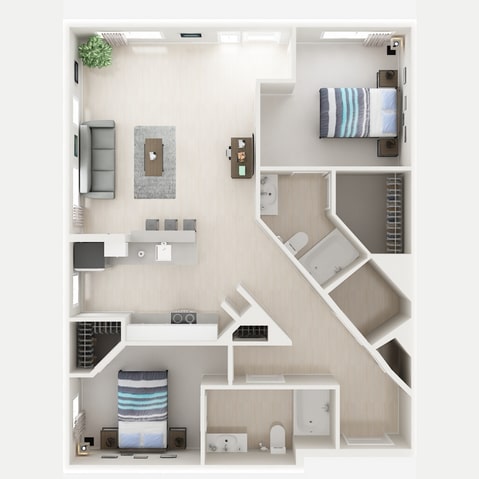 Student Housing The Edge – Private - Priced By Bed