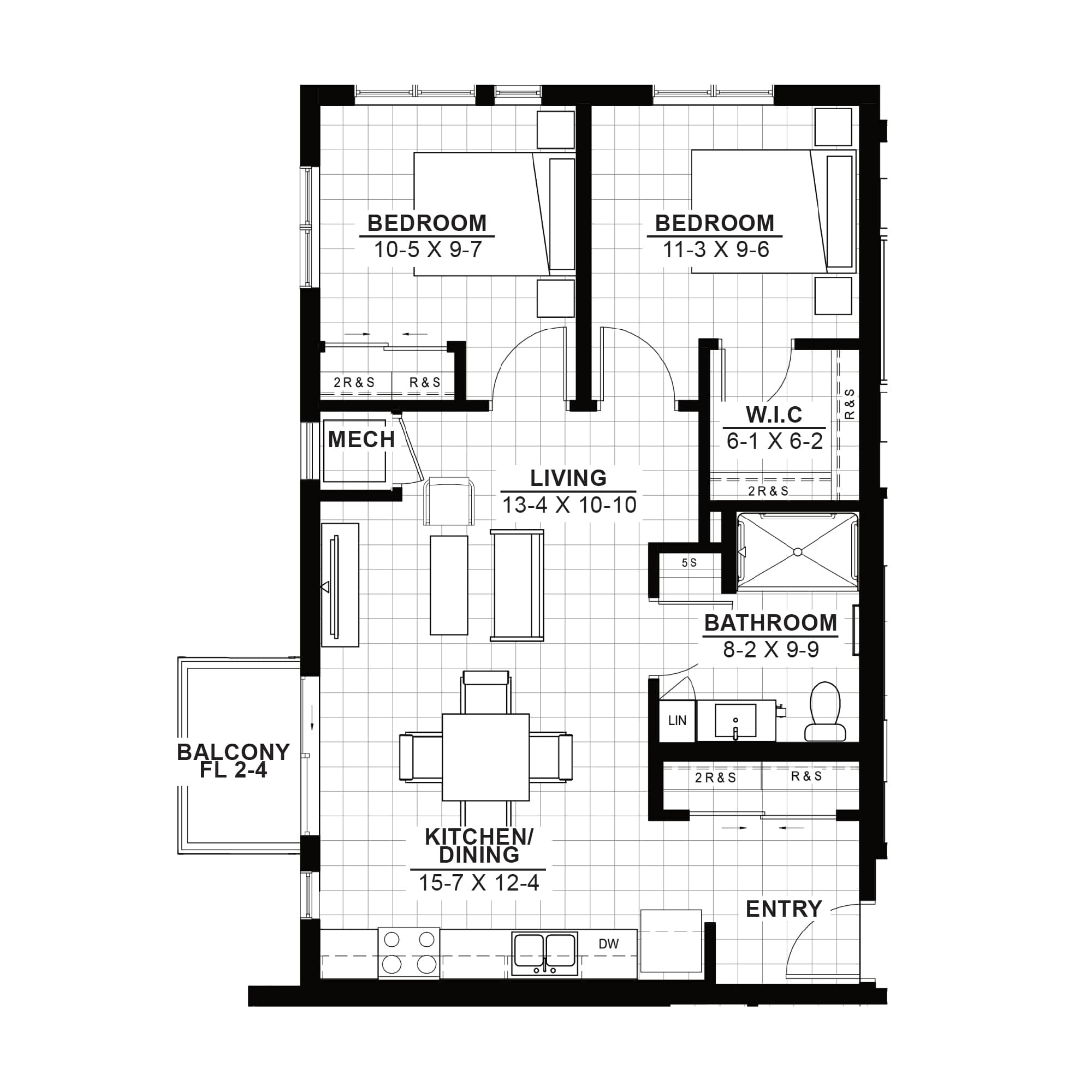 Forty Forty Flats – 105