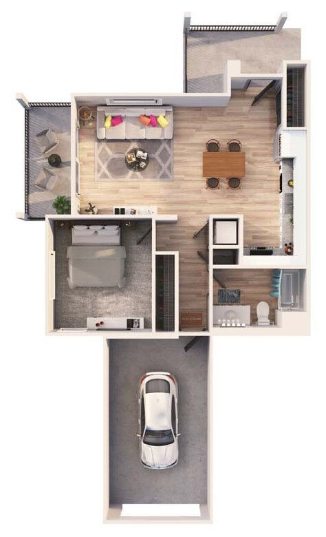Blue Oak Apartments – 102