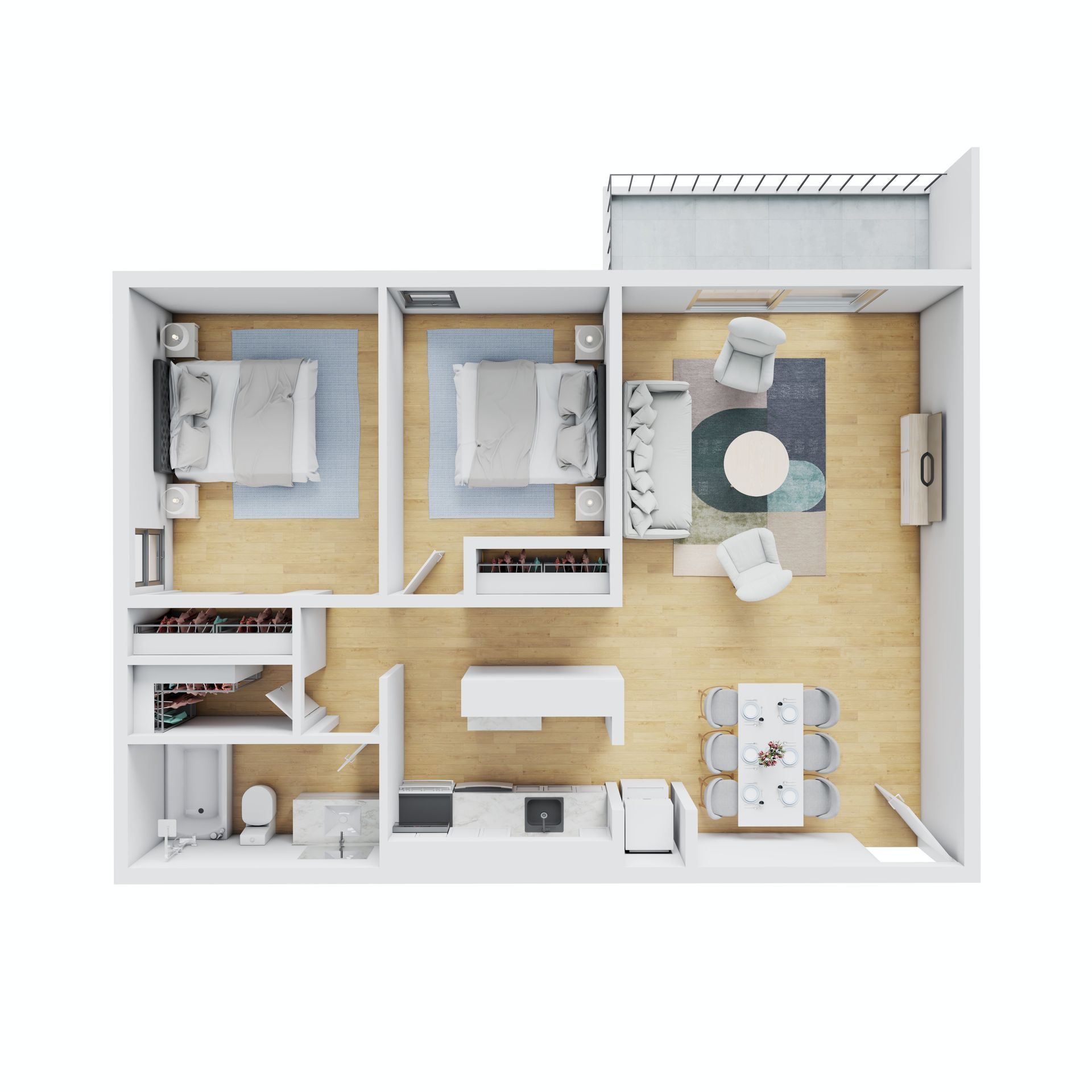 Cedar Lane Apartments – 55